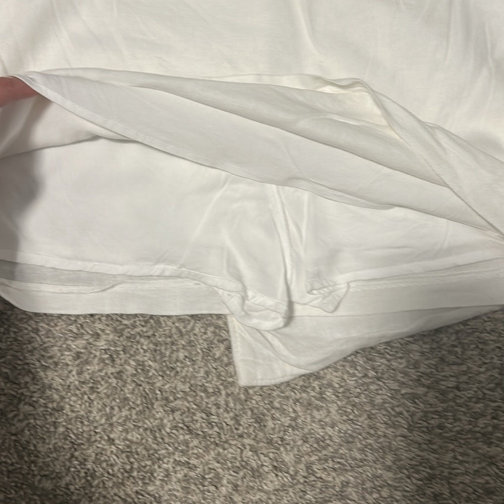 Abercrombie & Fitch White Linen Skort - Picture 5 of 9